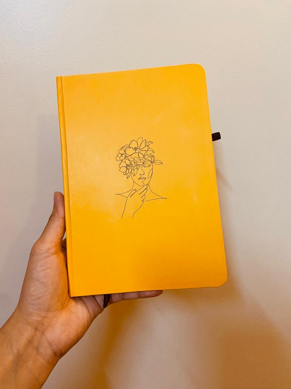 Sun flower art journal