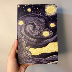 starry nights art journal