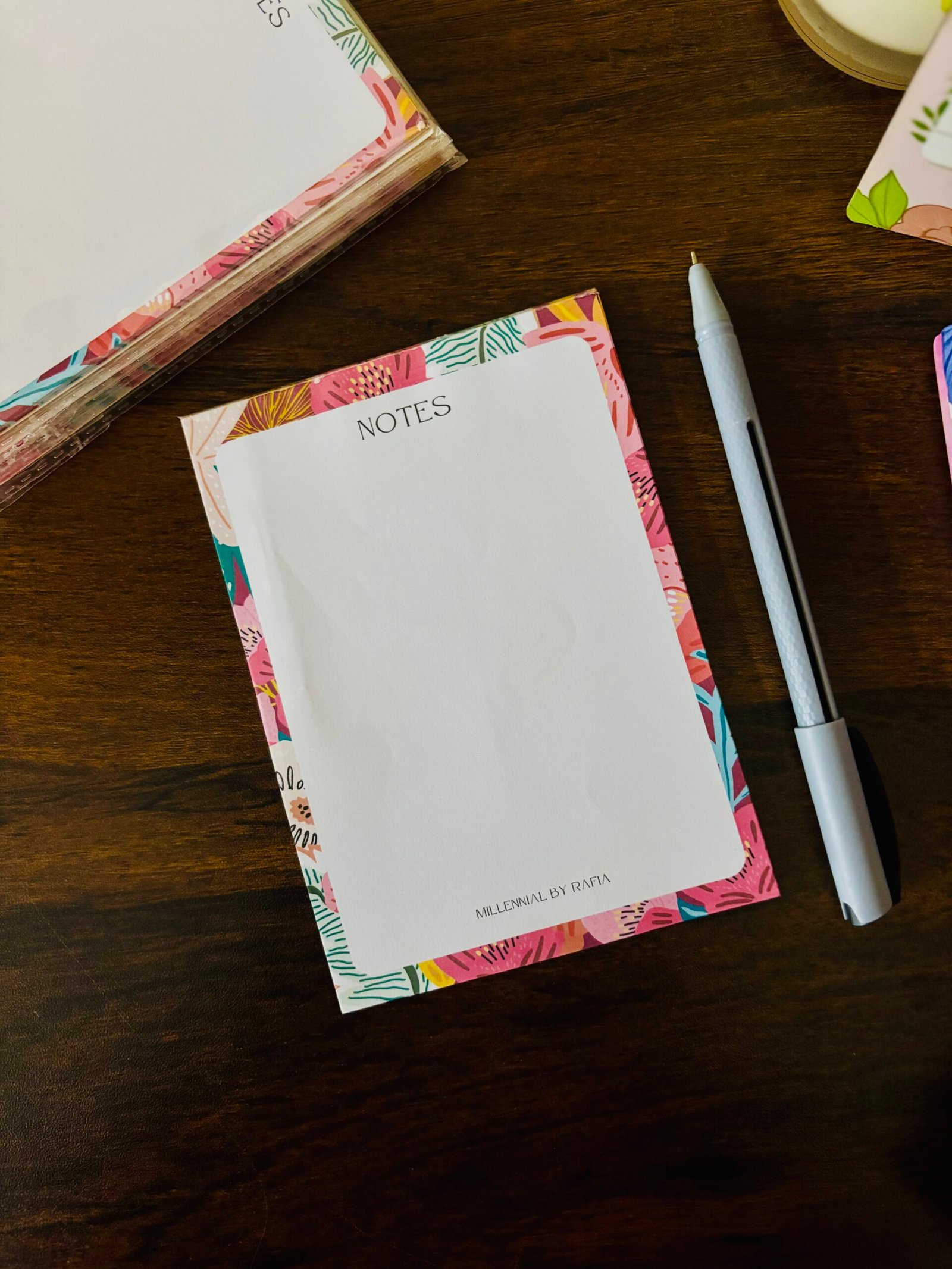 floral mini notepad floral mini notepad