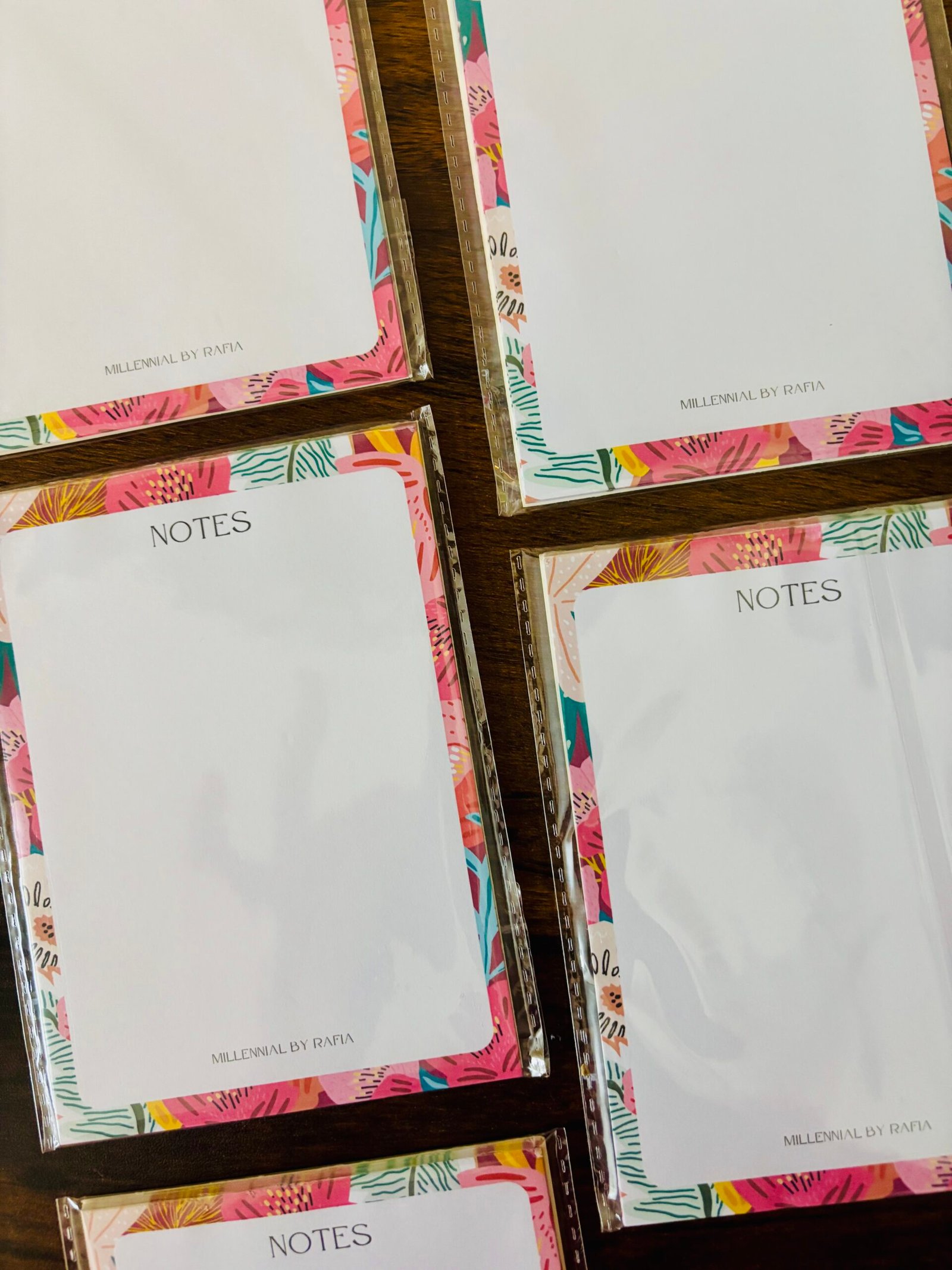 floral mini notepad floral mini notepad